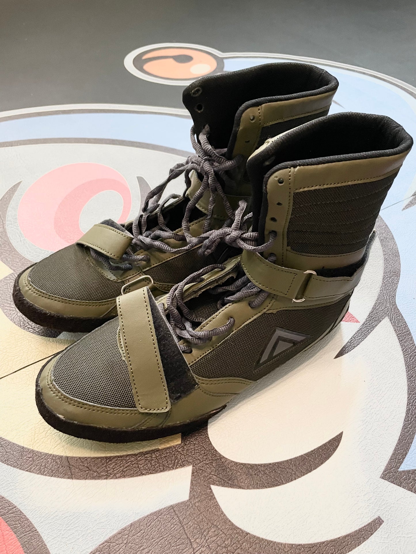 Adams V Pro 拳擊鞋(軍綠)