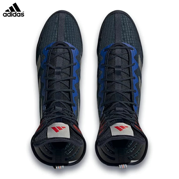 Adidas Hog4拳擊鞋(藍紅)