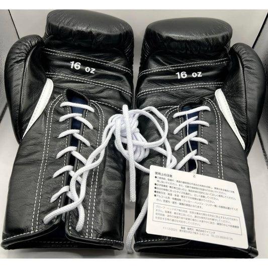 Winning MS-600綁繩款拳套(黑色)