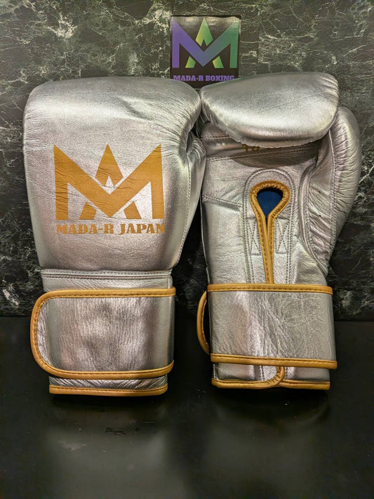 Mada-R 拳套 銀色特殊色(10oz)
