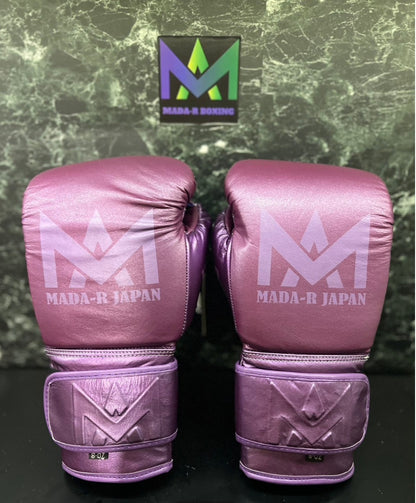Mada-R 拳套 紫紅金屬配色(12oz)