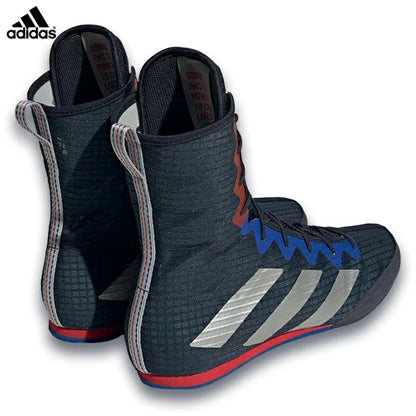 Adidas Hog4拳擊鞋(藍紅）
