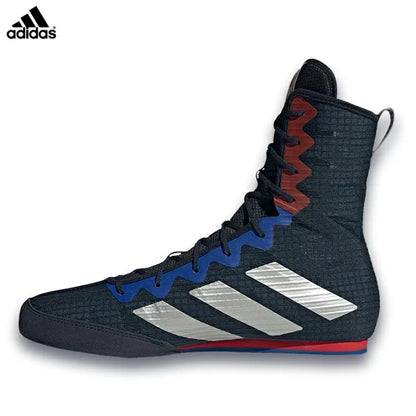 Adidas Hog4拳擊鞋(藍紅）