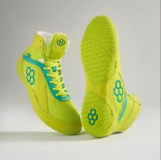 RUDIS Alpha Wrestling Shoes(螢光黃）9成新