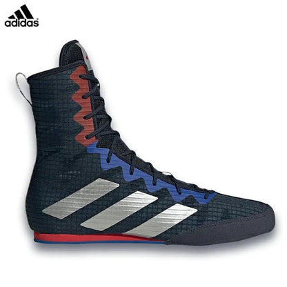 Adidas Hog4拳擊鞋(藍紅）
