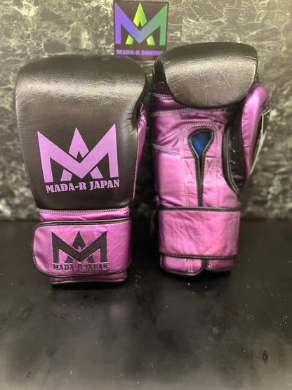 Mada-R 拳套 黑色&紫色配色(30oz)