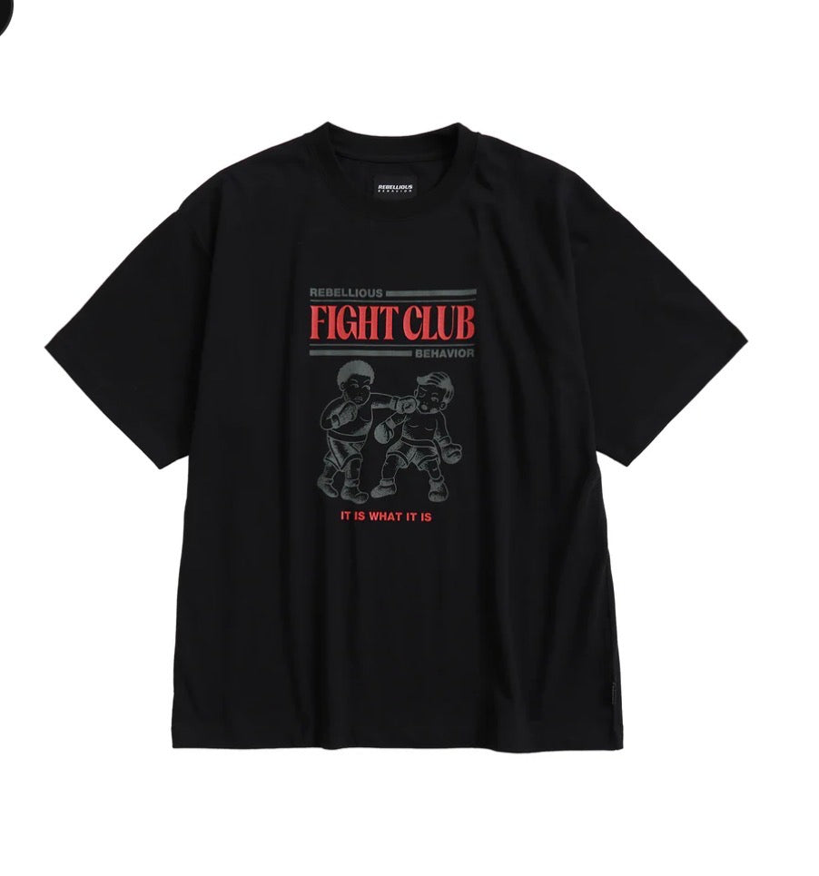 【一拍擊盒工作室】日本REBELLIOUS BEHAVIOR FIGHT CLUB TEE