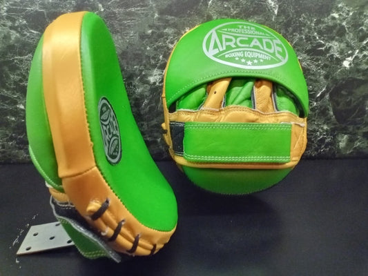 ARCADE　JAPAN　圓形手靶(金屬綠×金色)