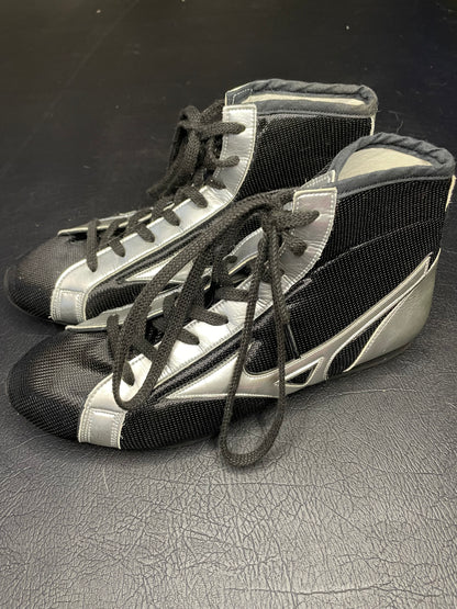 Mizuno拳擊鞋9.9成新（黑銀配色）