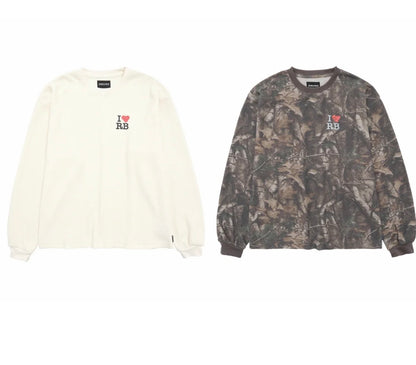 WAFFLE L/S TEE(10ANV RB BOY& I LOVE RB )