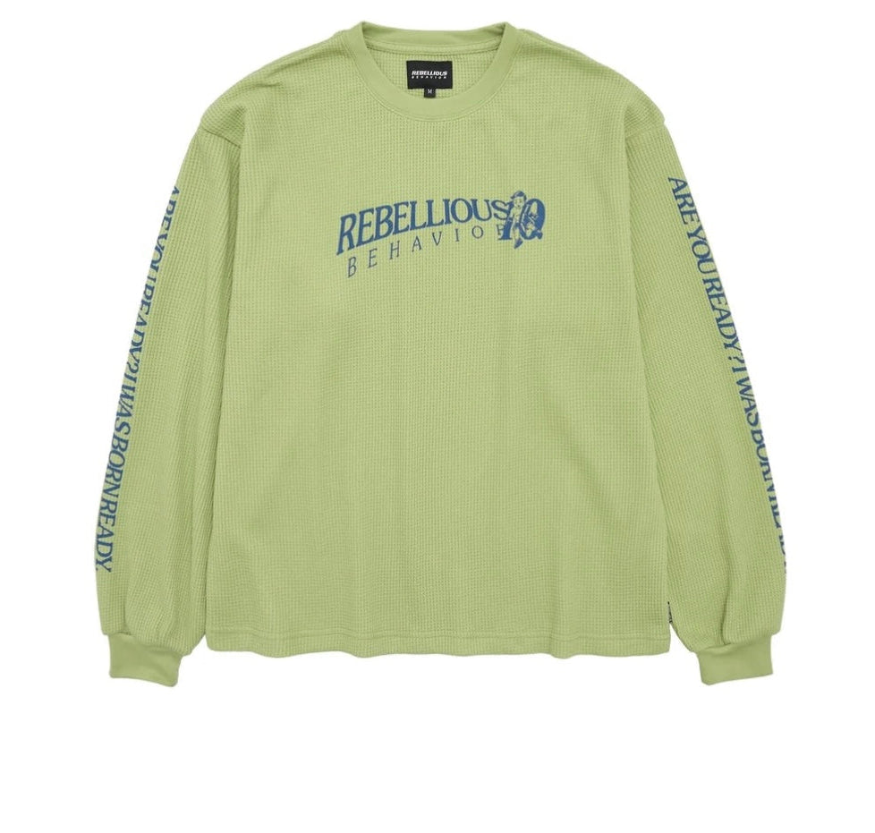 WAFFLE L/S TEE(10ANV RB BOY& I LOVE RB )